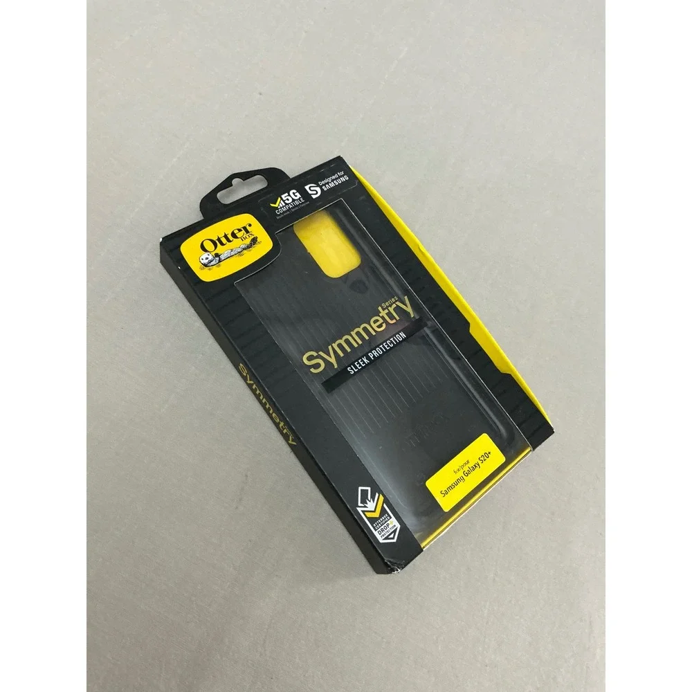 OtterBox‎ Symmetry Series Case for Samsung Galaxy S20+ 5G Black Sleek Protection